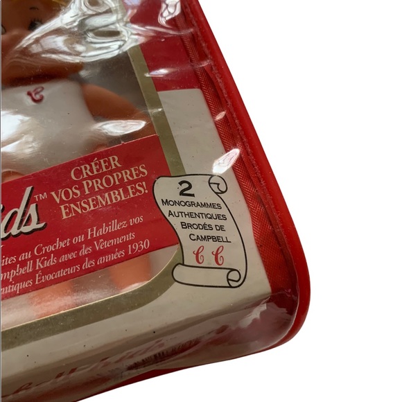 Campbell Soup Kids Vintage 1995 Fibre Craft Collector 5" Zipper Case New NIP - Picture 7 of 7